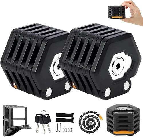 Vista 9 de Cerradura de Bicicleta Pro Titanguard Klyra Bloqueos de Bicicleta de Alta Resistencia Antirrobo Bloqueos de Cadena de Bicicleta con Soporte 1pcs