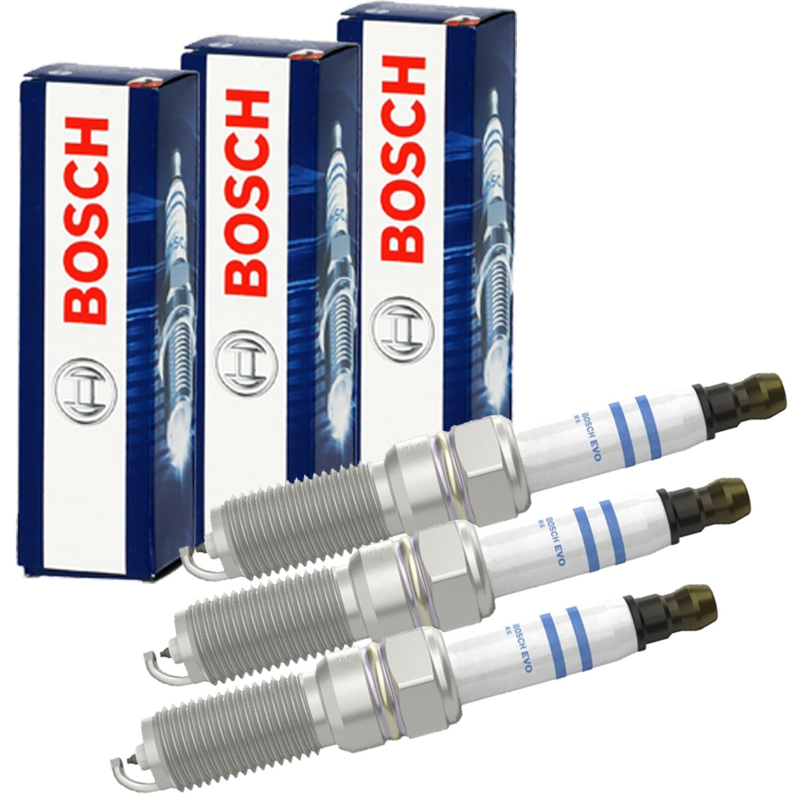 3x Zünkerzen | 0 242 145 606 passend für Adam Astra K Corsa E Focus 4 Fiesta 7