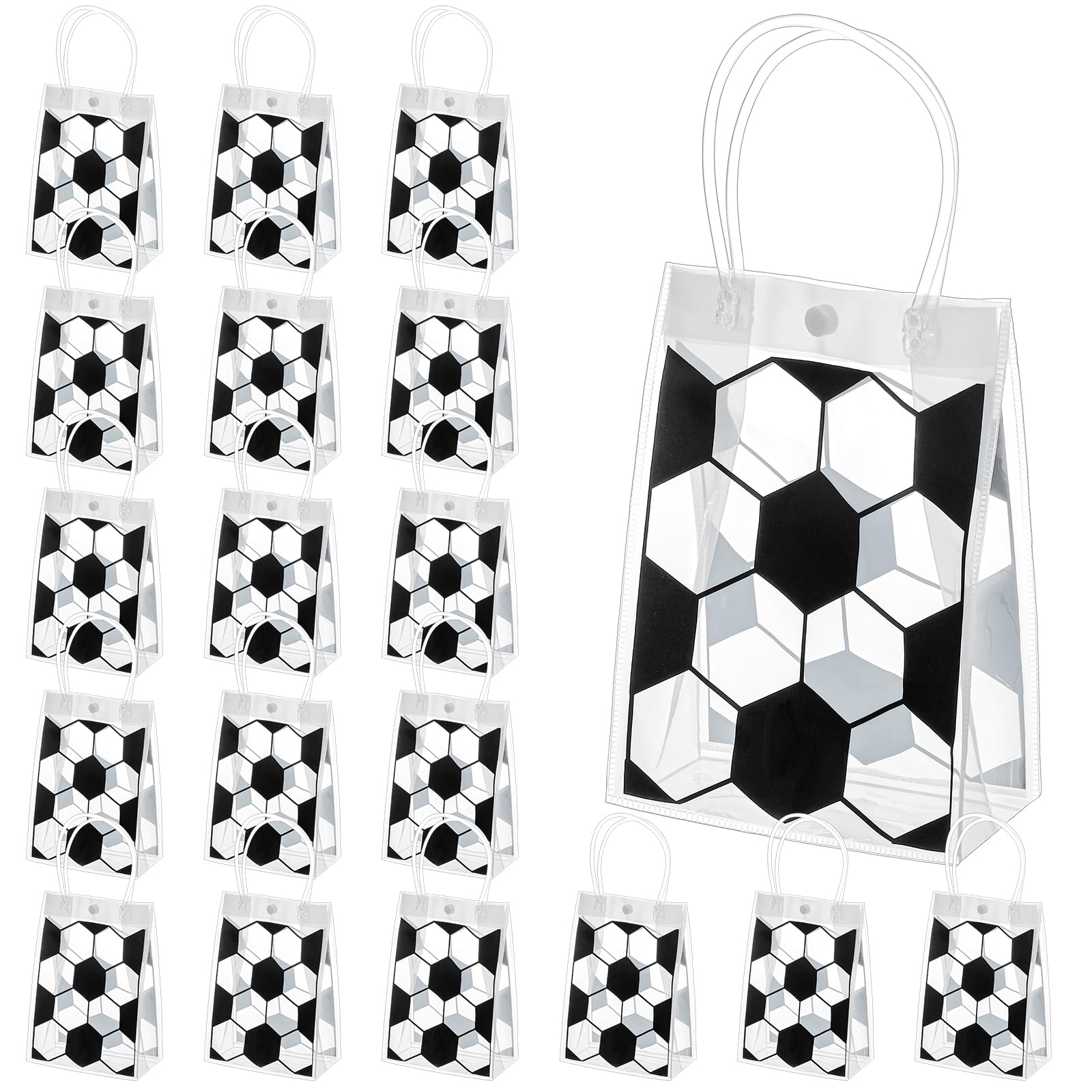 Futbol Americano Decoracion PEUTIER 16 Bolsas De Papel Para Fiestas De  Fútbol, Bolsas De Regalo De, image size:1600x1600