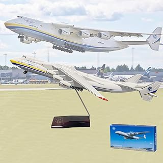 VaNmar 16.5â€1:200-Scale Model Jet Model Airplane Antonov AN-225 Model Collectibles Resin Large Airplane Models Transport Diecast Plane Models for Collection