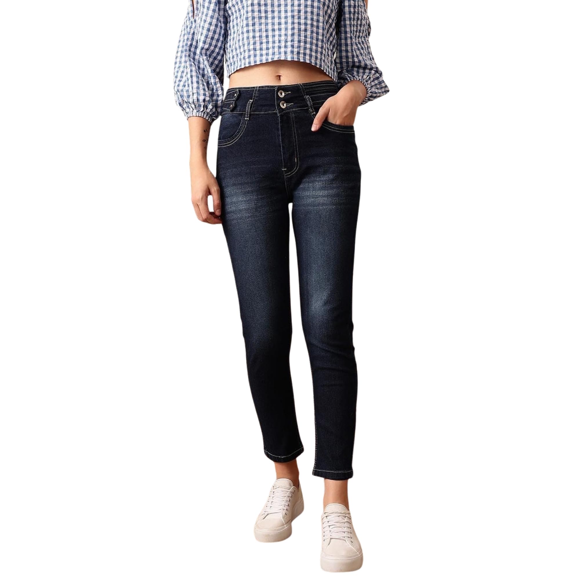 Regular Women Blue Jeans | DNM00009047-image-46