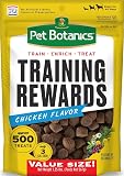 Pet Botanics 20 oz. Pouch Training Reward Soft & Chewy, Chicken Flavor, with 500 Treats Per Bag, The Choice of Top Trainers