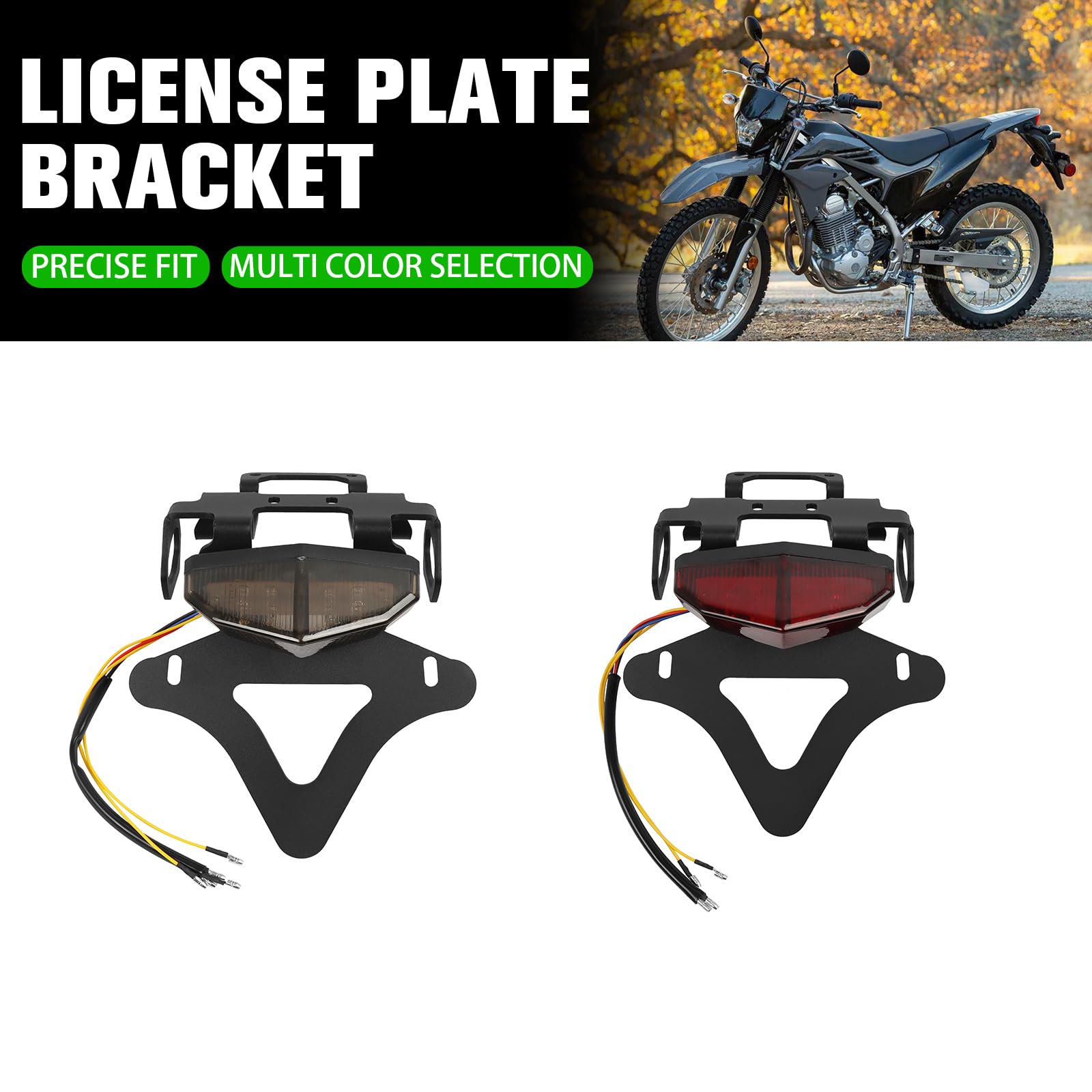 Amazon.com: HAONEL Motorcycle Tail Tidy Fender Eliminator Kit with