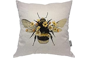 Moslion Bee Pillowcase: Cozy Haven for Insect Enthusiasts
