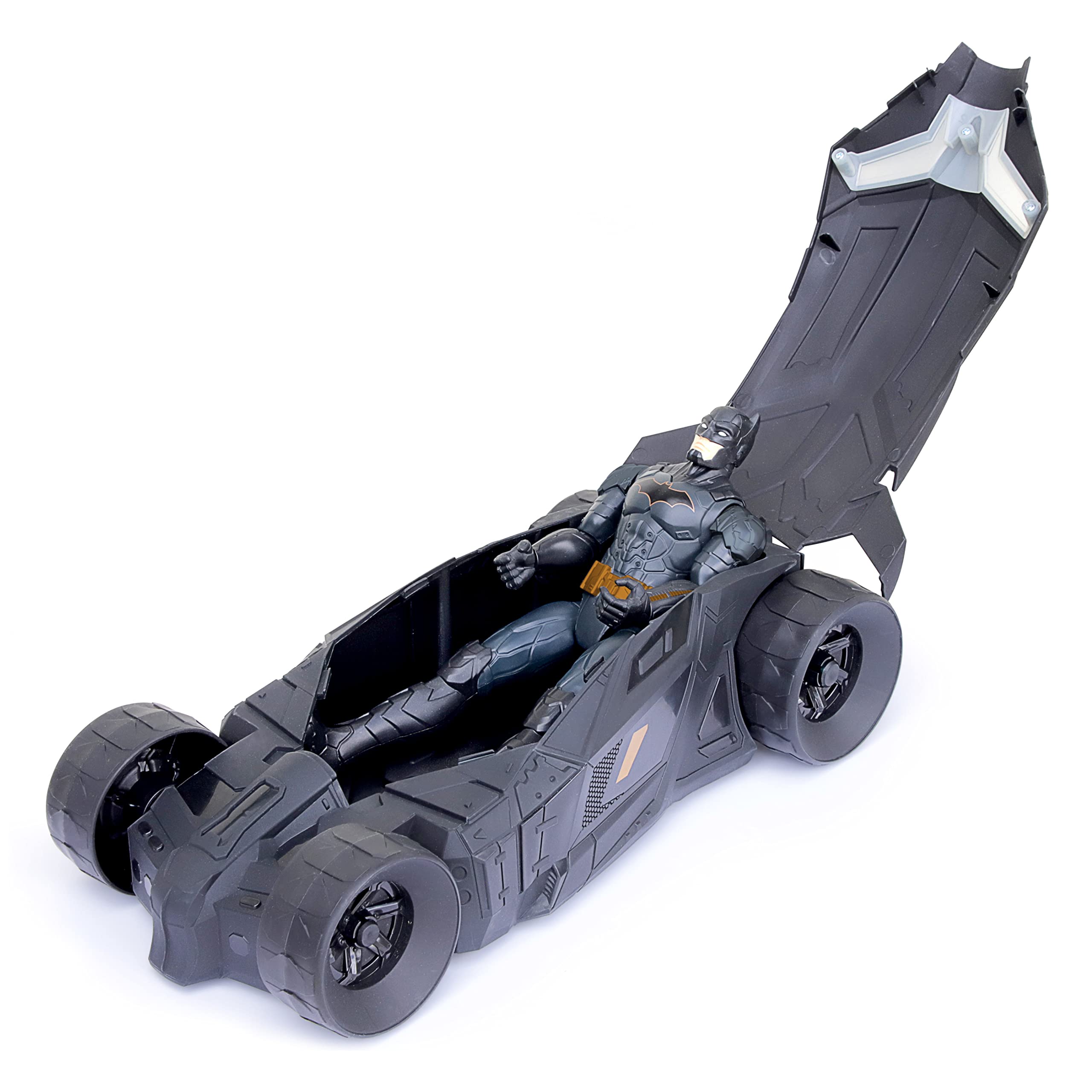 DC Comics, Batman and Batmobile Set, 30-cm Batman Action Figure 