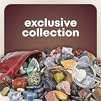 Vista 7 de Dan&Darci Rock Collection for Kids - Includes 250+ Bulk Rocks, Gemstones & Crystals + Genuine Fossils and Minerals - 2 Lbs. - Geology Earth Science