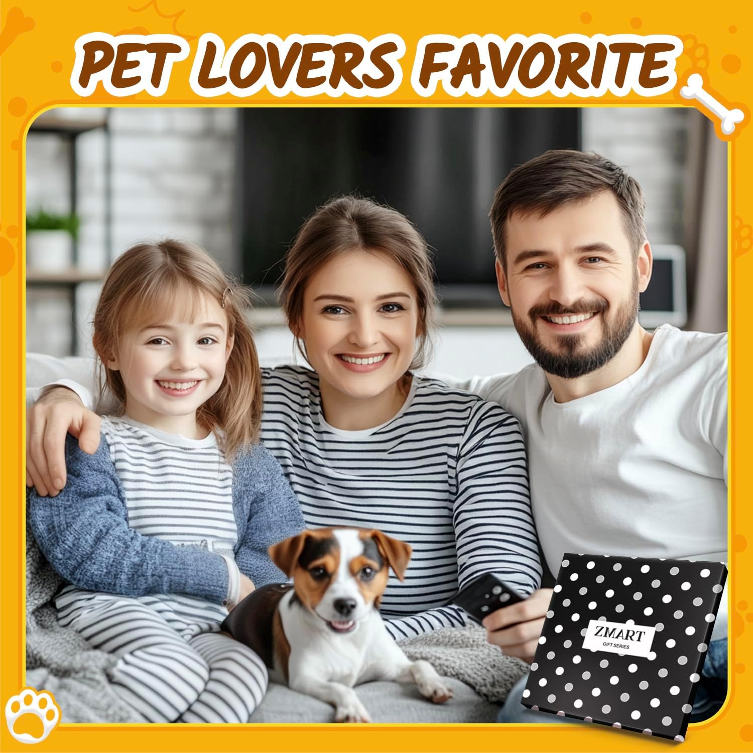 Zmart Funny Dog Cat Socks - Dog Cat Dad Gifts for Pet Lovers, Men Christmas Gifts - Image 7