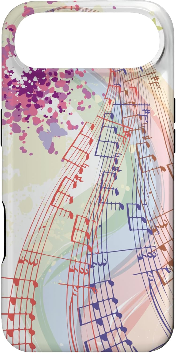 Cute Music Note Treble Clef Bass Vintage for Musicians Case for iPhone Air