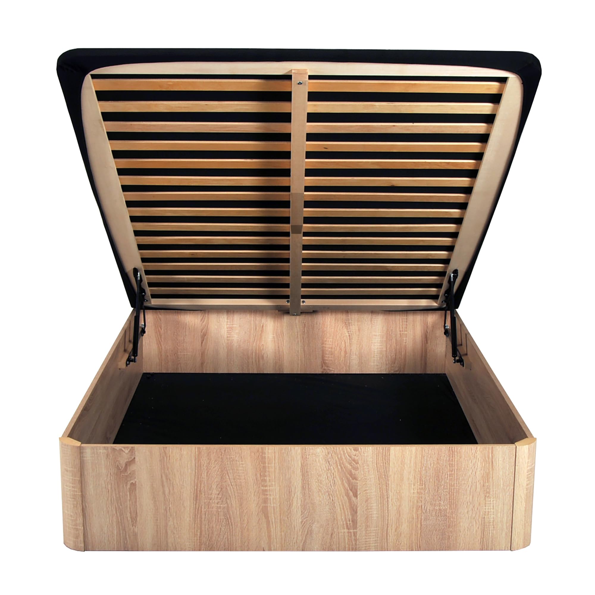 WEBER INDUSTRIES Spiro letto bagagliaio, Legno, Rovere Sbiancato, 140 x 190 cm