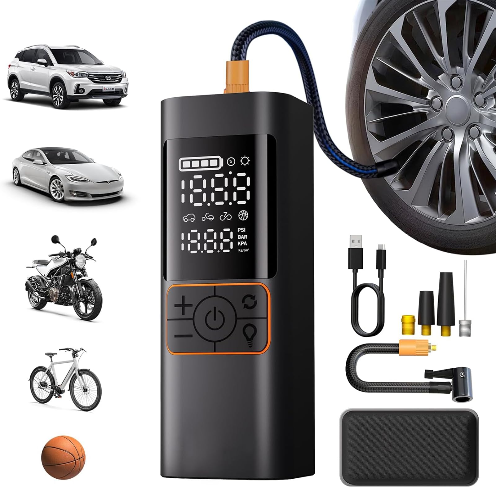 Hieha Go 6000mAh Tire Inflator