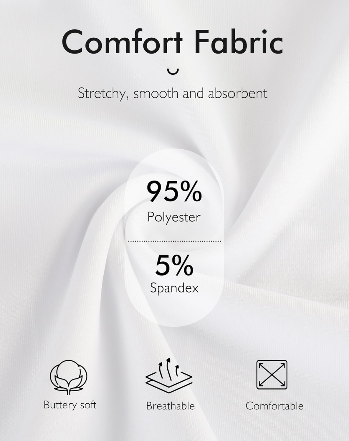 MANCYFIT Bloomers for Women Pettipants for Under Dresses Lace Trim Culottes Slip Skirt Half Slip Shorts - Image 2