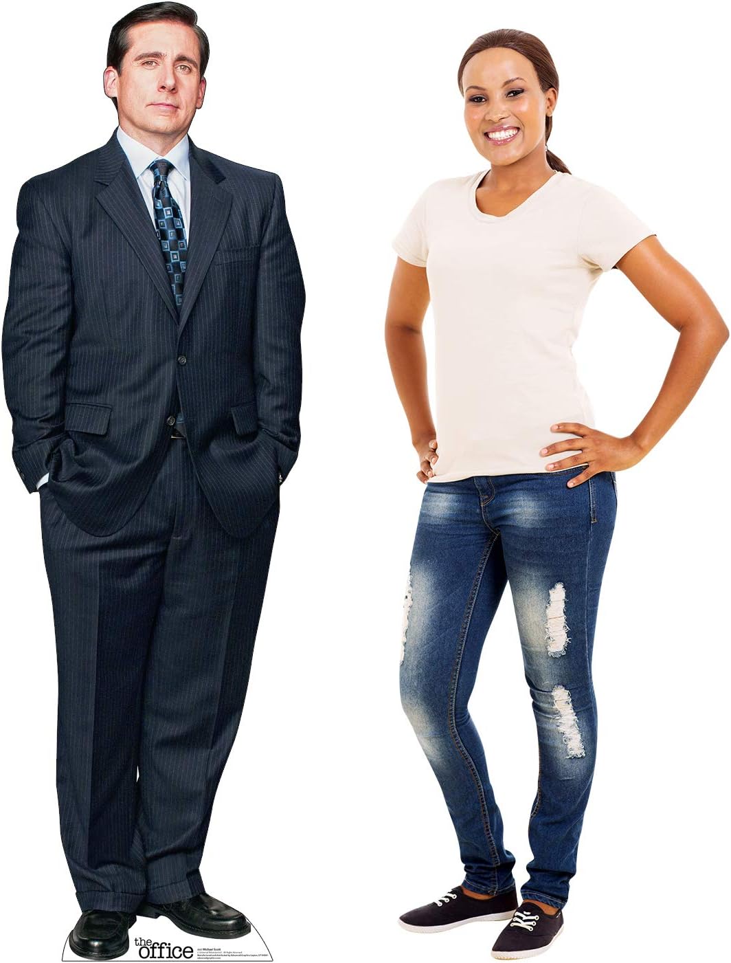 Cardboard People Michael Scott Life Size Cardboard Cutout Standup - The Office (TV Series)