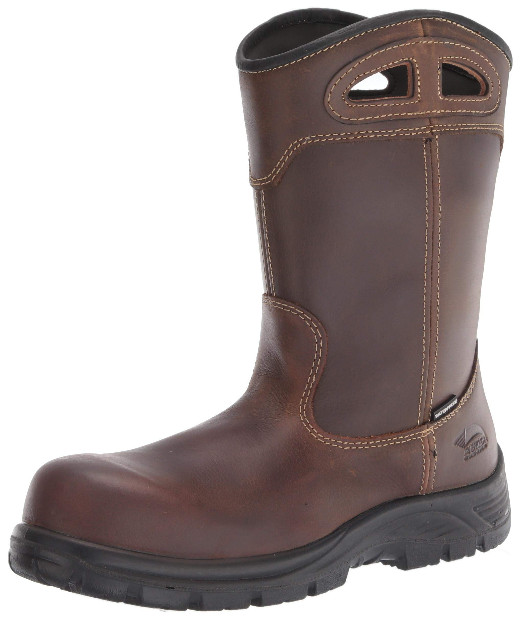 FSI FOOTWEAR SPECIALTIES INTERNATIONAL Men's 7874 7857 11" Framer Wellington Leather Composite Toe N