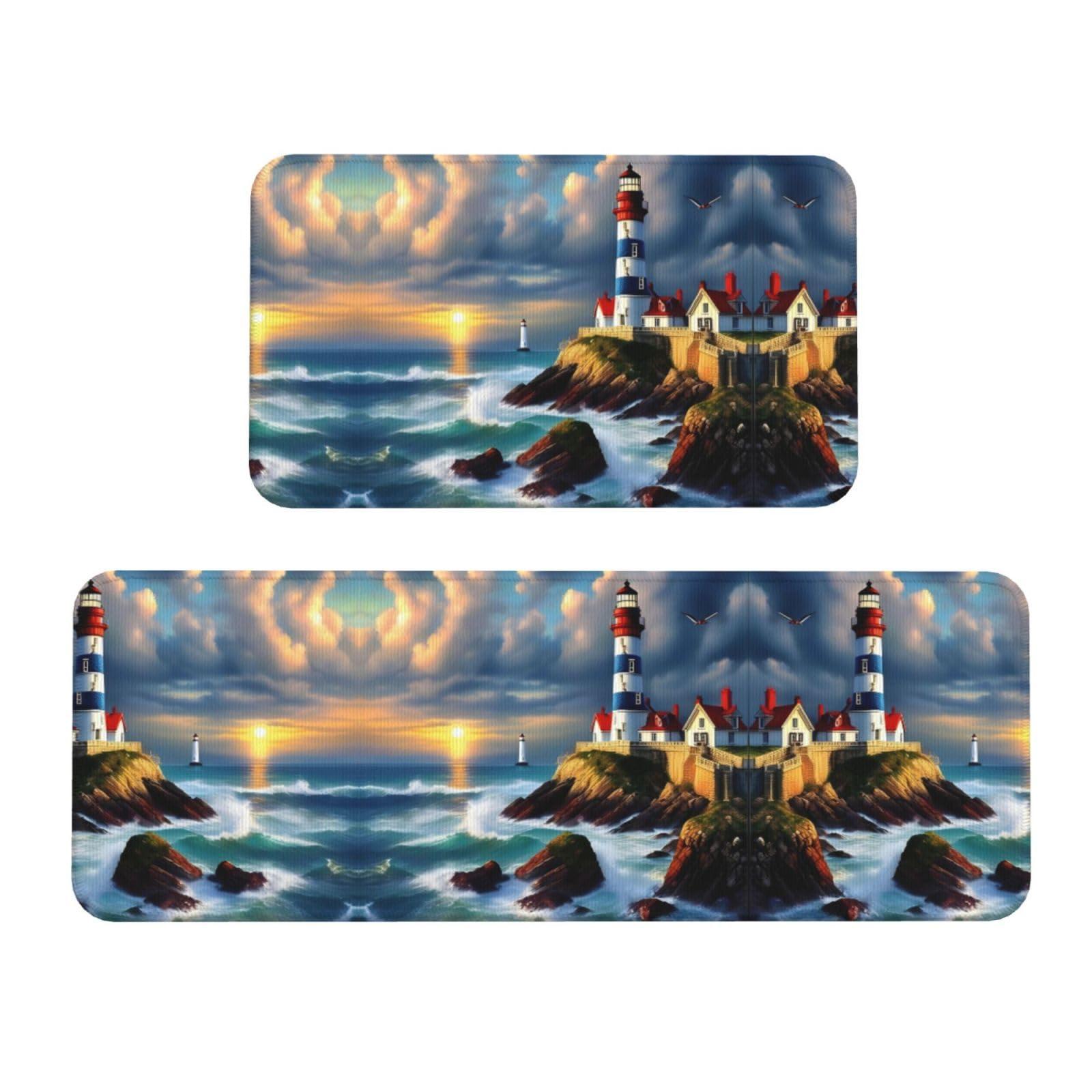 Tapis de cuisine confort style peinture diamant pour un espace cuisine et bureau moderne