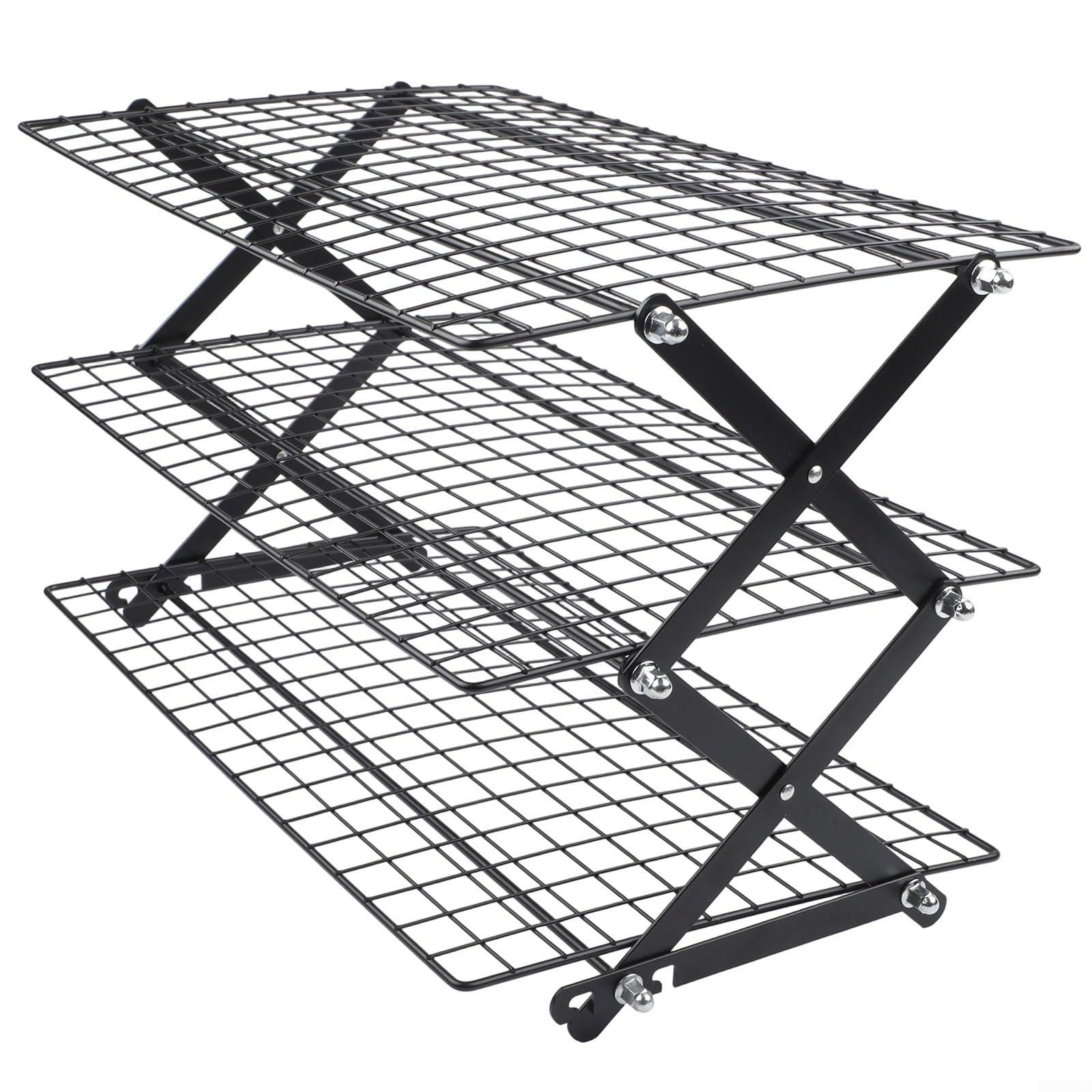 Rejilla Apilable Ahorro Espacio Para Cocina Pequeña(Three-layer)