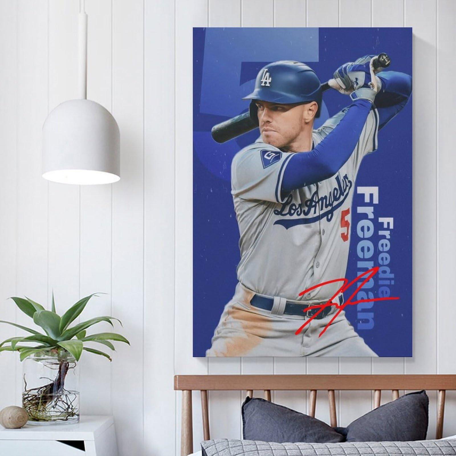 Amazon.co.jp: フレディ・フリーマン 直筆サイン入りフッ 野球選手