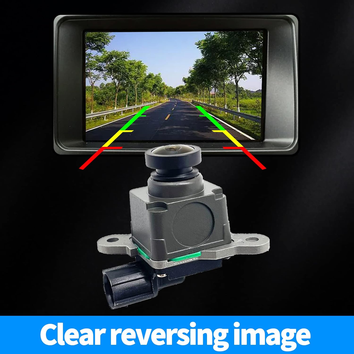 Rear View Back Up Camera Reverse Backup Camera Compatible with 2013-2015 Dodge Ram 1500 2500 3500 4500 5500,2015 Chrysler 200,2013-2015 Dodge Viper Replaces 56038978AE 56038978AL