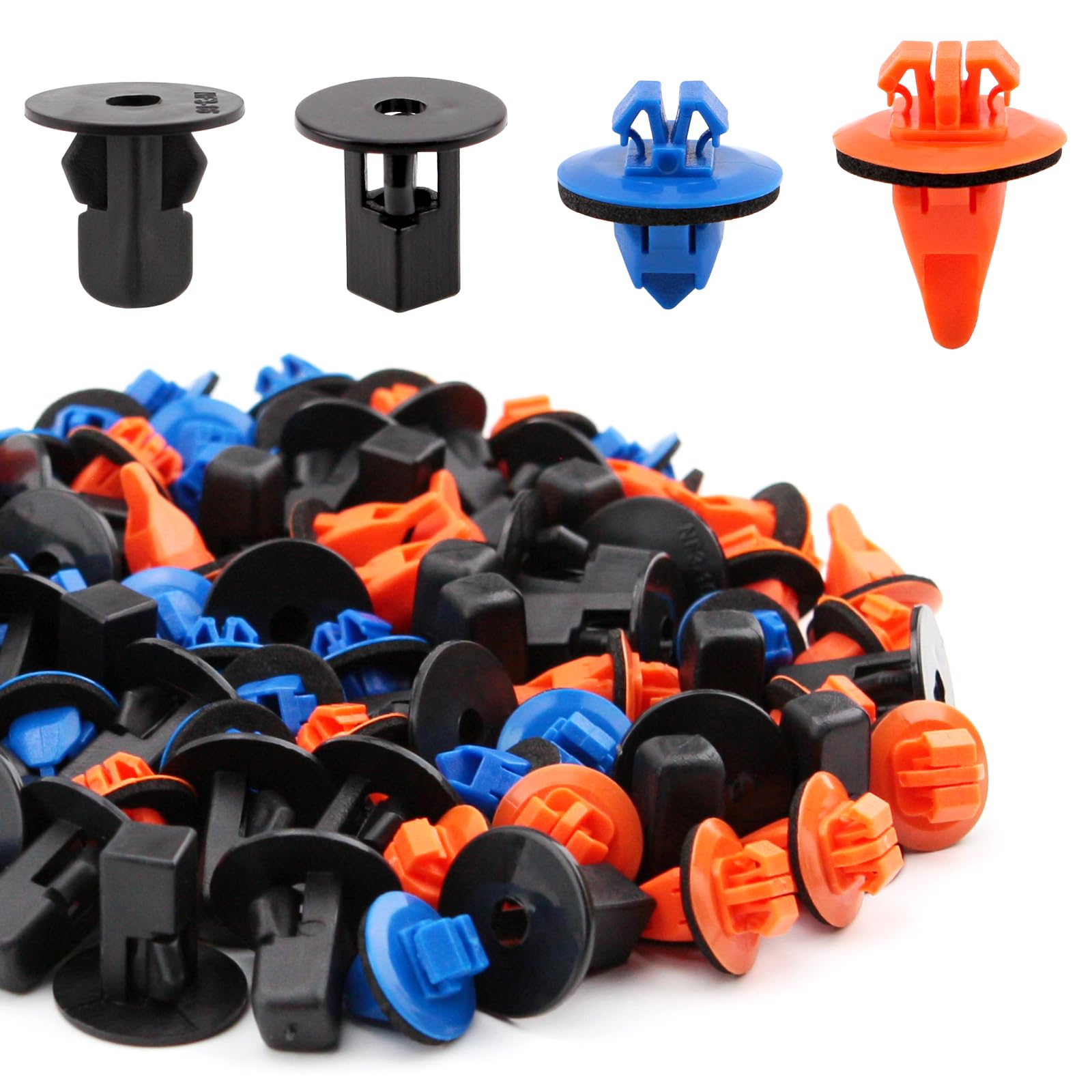 Amazon.com: 120Pcs Car Bumper Retainer Fastener Clips for