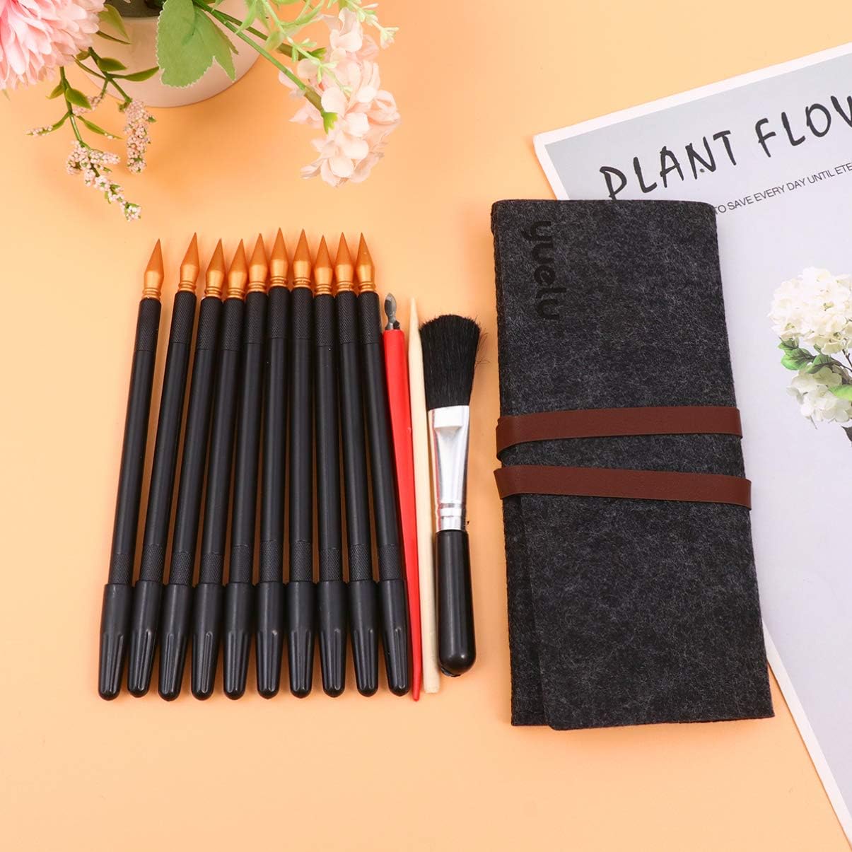 Ciieeo 28pcs Scratch Painting Tools Set Dual Tip Drawing Stylus for Adults Boys and Girls Includes Pens Scraper Brush Sticks for Art Projects and Creative Fun