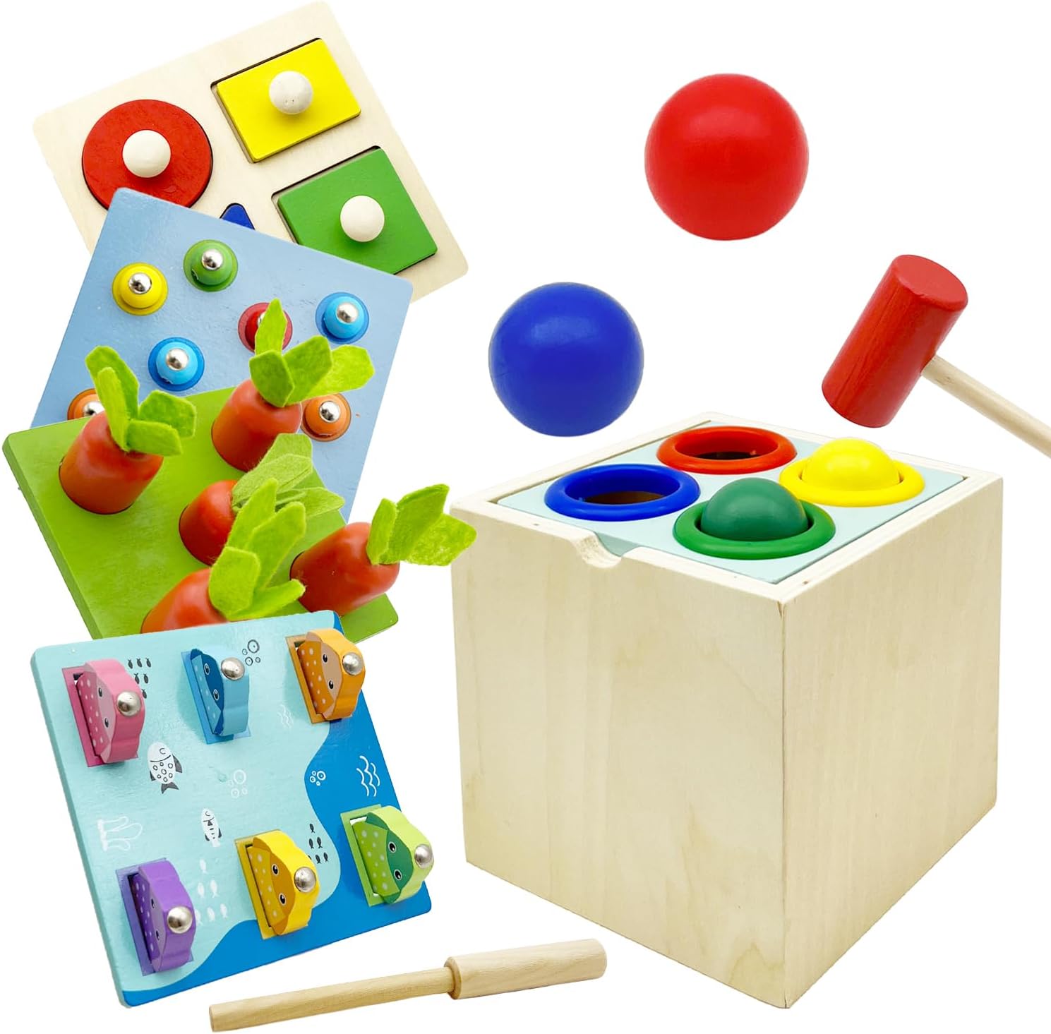 Wooden Montessori Toys...