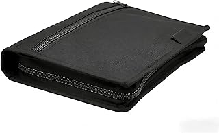 Pasta A5 24 x 17,5 cm, porta-documentos com vários compartimentos, porta-luvas portátil organizador para documentos, cartões e registo, acessórios para carro