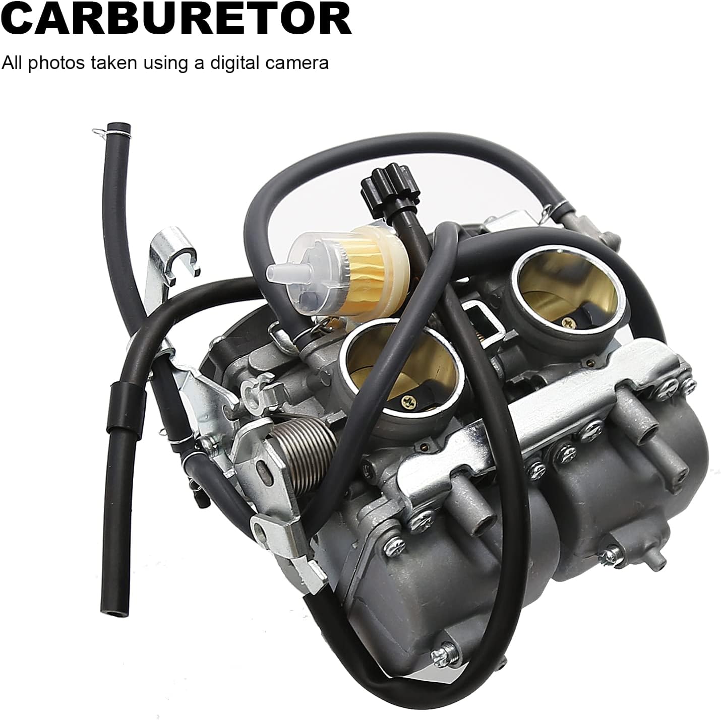 laffoonparts Carburetor Carb Replacement for Kawasaki Ninja 250R 250 EX250 1988-2007#15001-1433 15003-1602