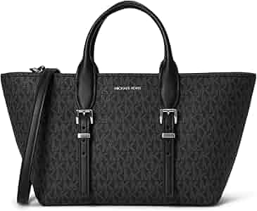 Michael Kors Moore Small Satchel, Black: Handbags: Amazon.com