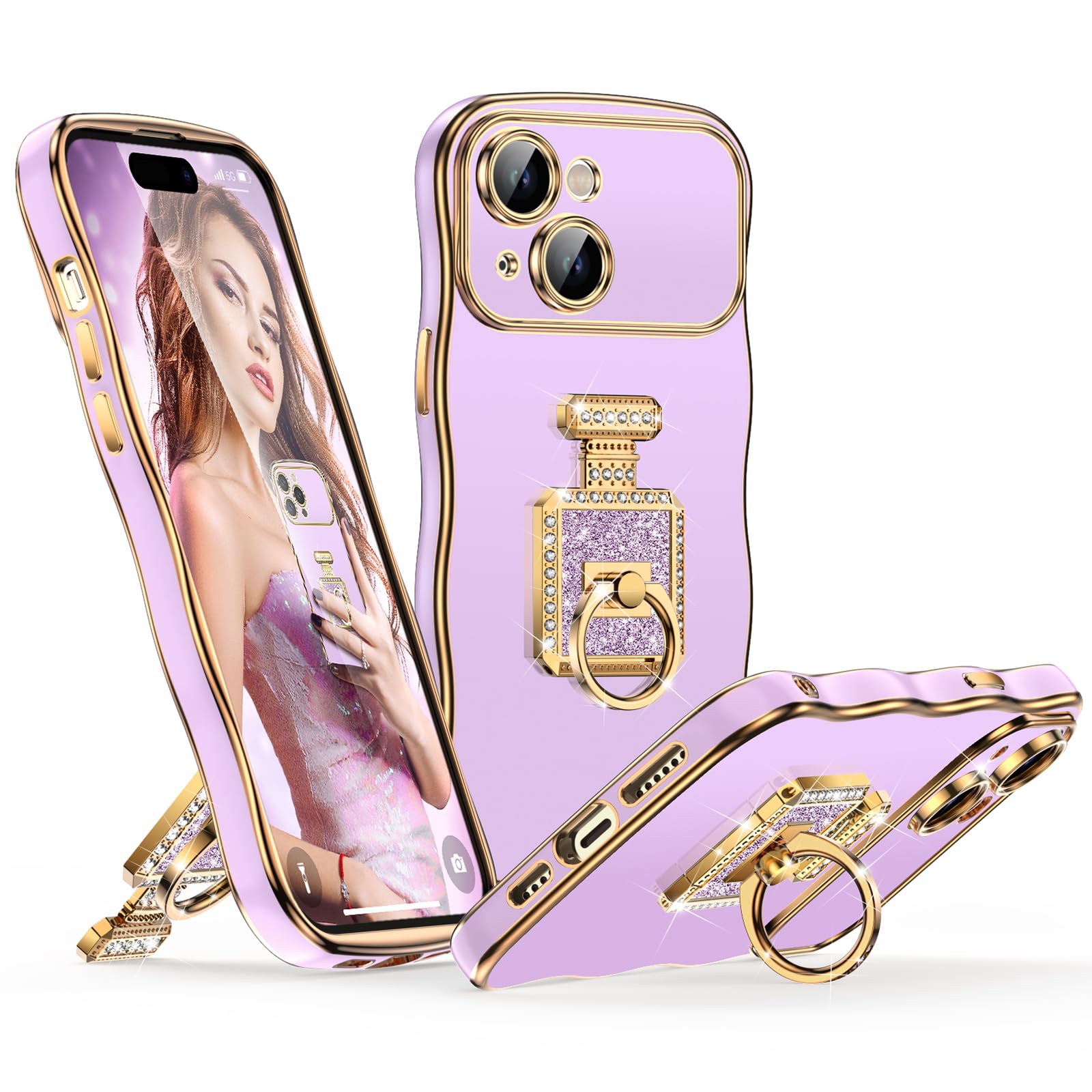 Coque de luxe pour iPhone 15 Pro Max finition de style premium noir