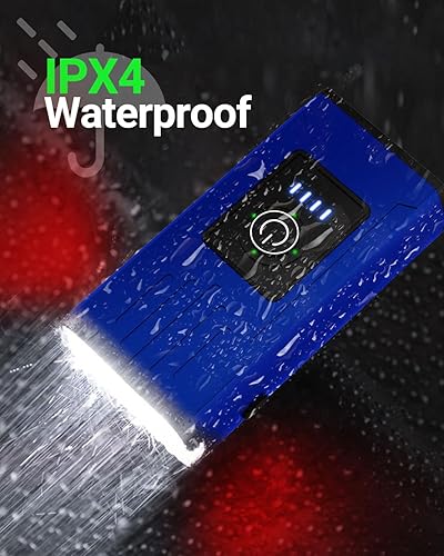 Miniatura 7 de Victoper Bike Light, High Lumens Super Bright Bicycle Lite, 6+4 Modes USB Rechargeable Bike Headlight & Taillight Set, Waterproof Safety Bike Front