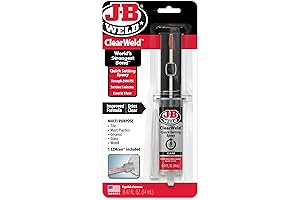 JB Weld ClearWeld Epoxy: Super-Fast Bonding and Lasting Durability