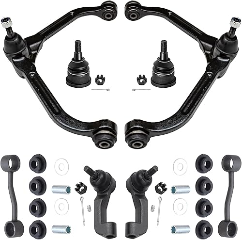 Miniatura 217 de Detroit Axle - Kit de suspensión frontal de 8 piezas para Chevy Aveo Aveo5 Pontiac G3 Wave Wave5 Suzuki Swift+ 2 brazos de control inferiores con
