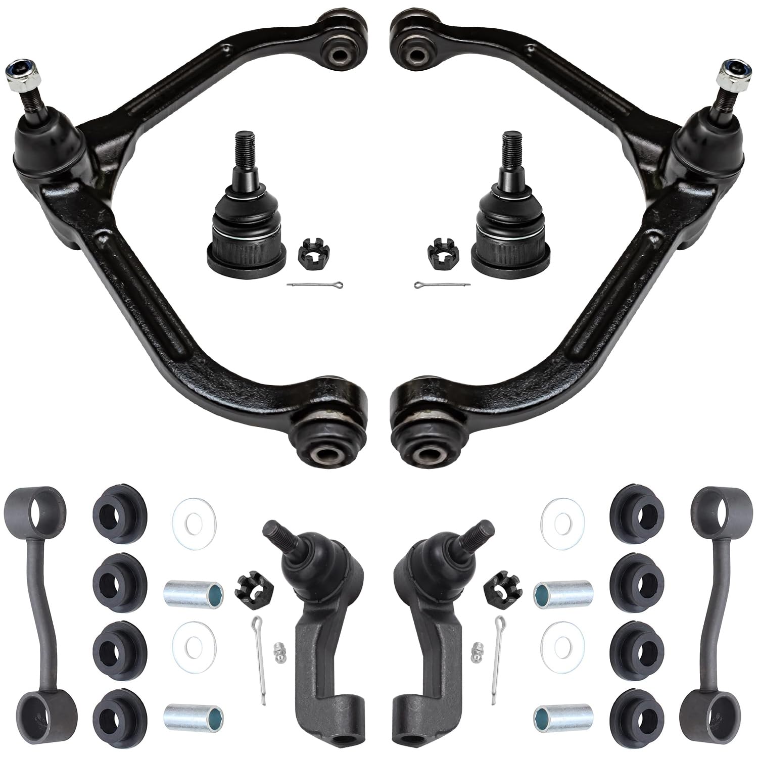 Detroit Axle - Front End 8pc Suspension Kit for 2005 2006 2007 Jeep Liberty
