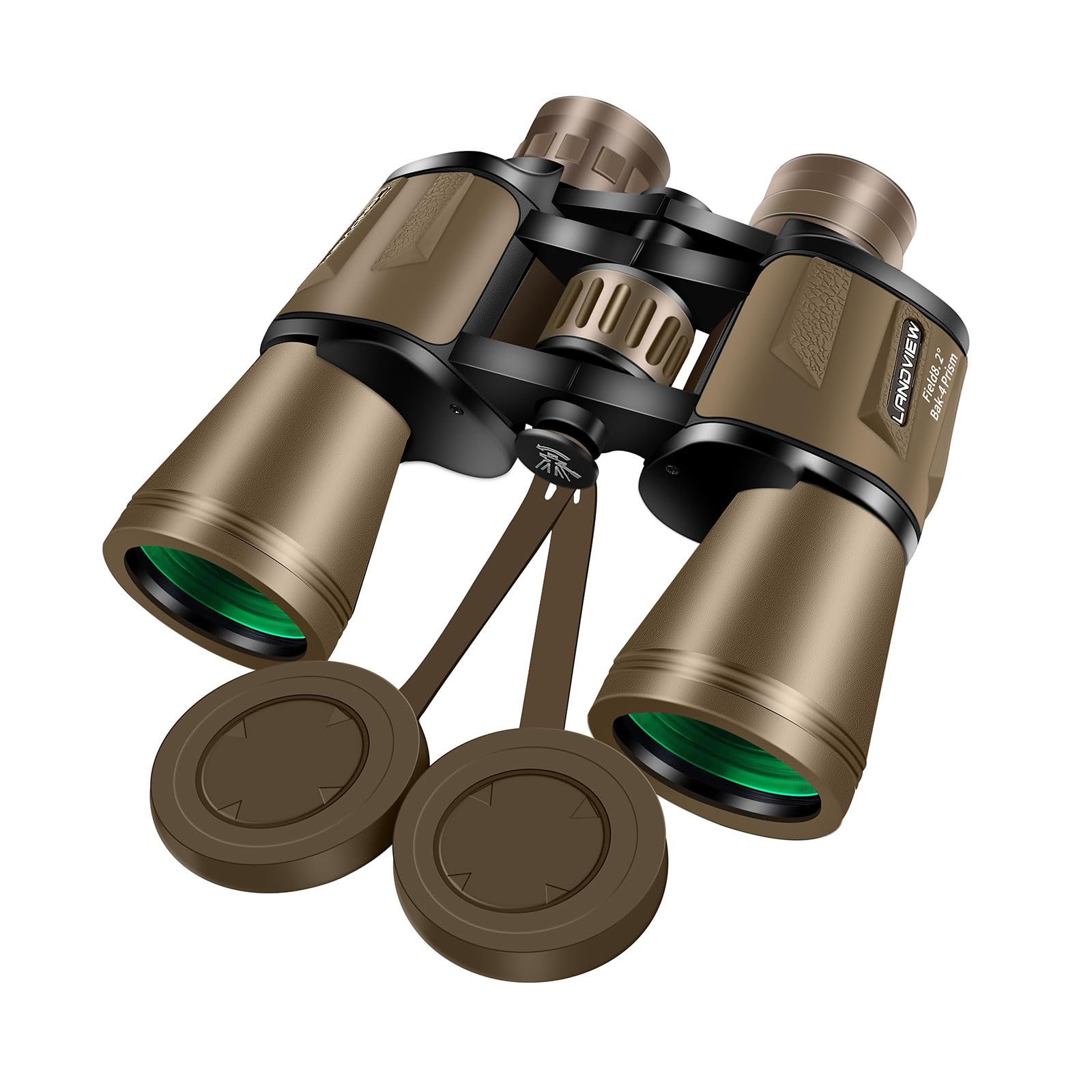 ATRERY 20x50 High Powered Binoculars for Adults, Waterproof Hunting Binoculars with Low Light Vision, Binoculars for Bird Watching, Hunting, Traveling, Sightseeing (Yellow)