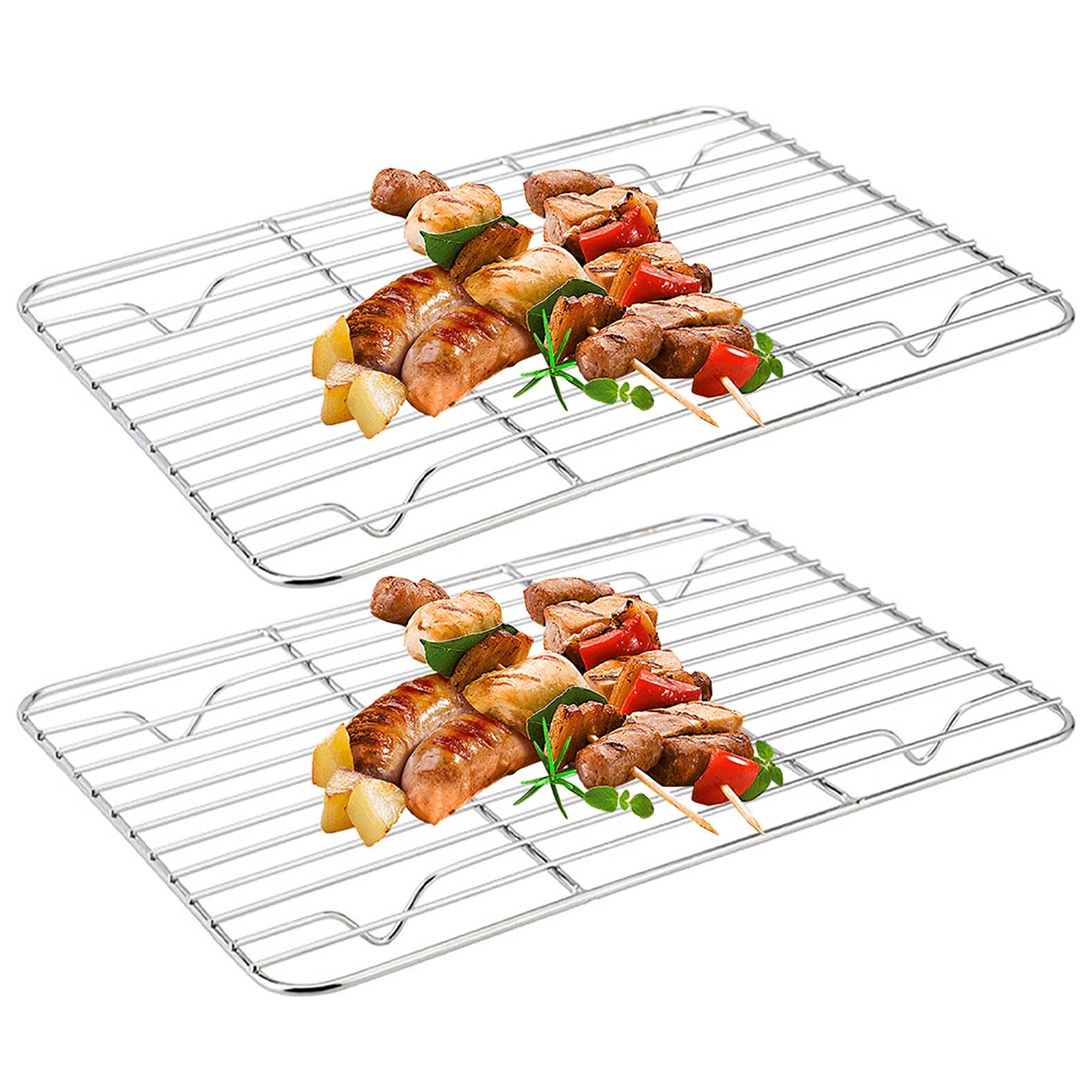 2pack Cooling Racks Baking Rack Stainless Steel Small Wire Rack