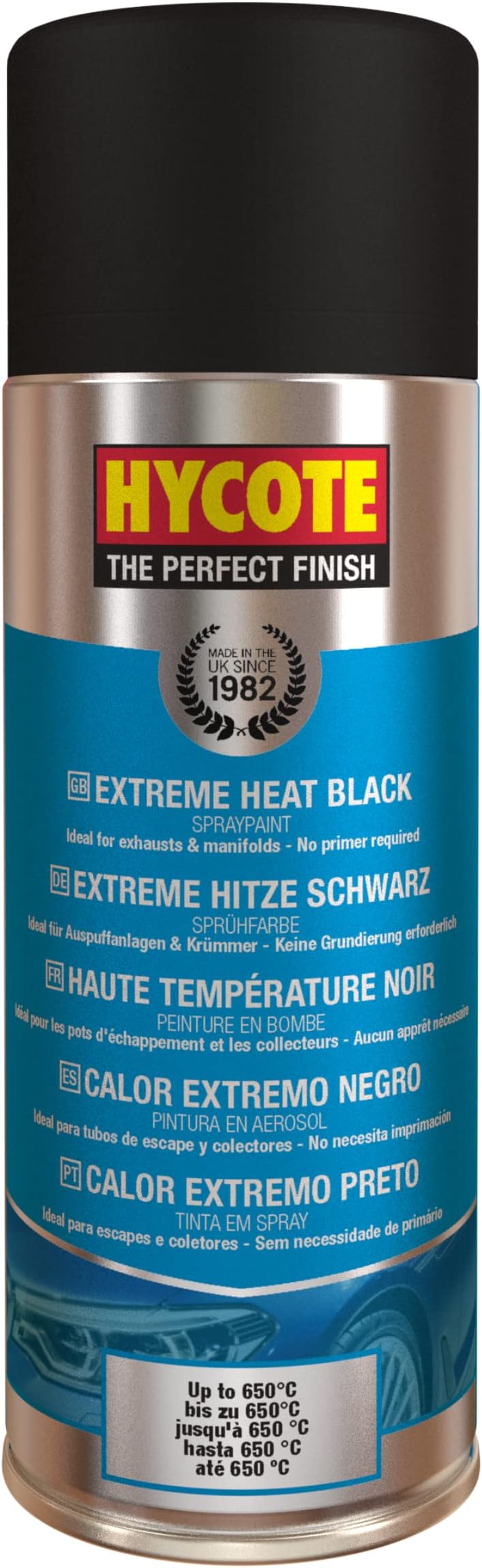 Simoniz Black VHT Spray Paint 4x 500ml Amazon.co.uk DIY & Tools