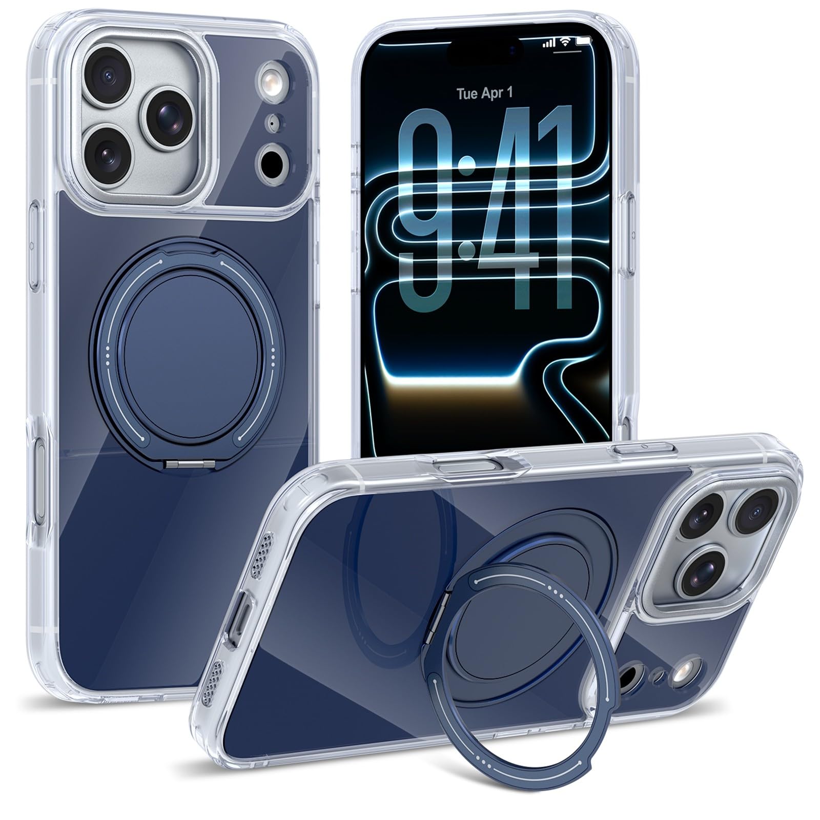 Coque iPhone 15 bleue en silicone souple idéale pour les déplacements urbains