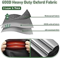 Vista 6 de Air Conditioner Covers for Outside Units 36 x 36, 600D Waterproof AC Cover, AC Condenser Winter Cover - Snowproof, Rainproof