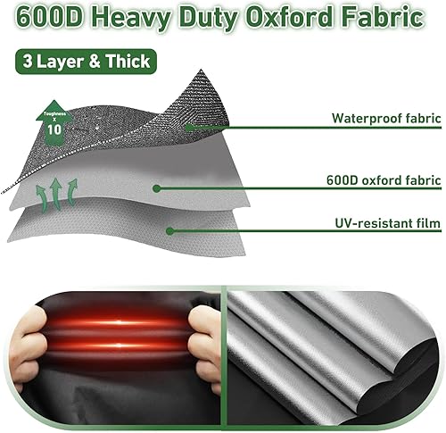 Miniatura 6 de Cubiertas de aire acondicionado para unidades exteriores 36 x 36, cubierta de CA impermeable 600D, cubierta de invierno de condensador de CA,