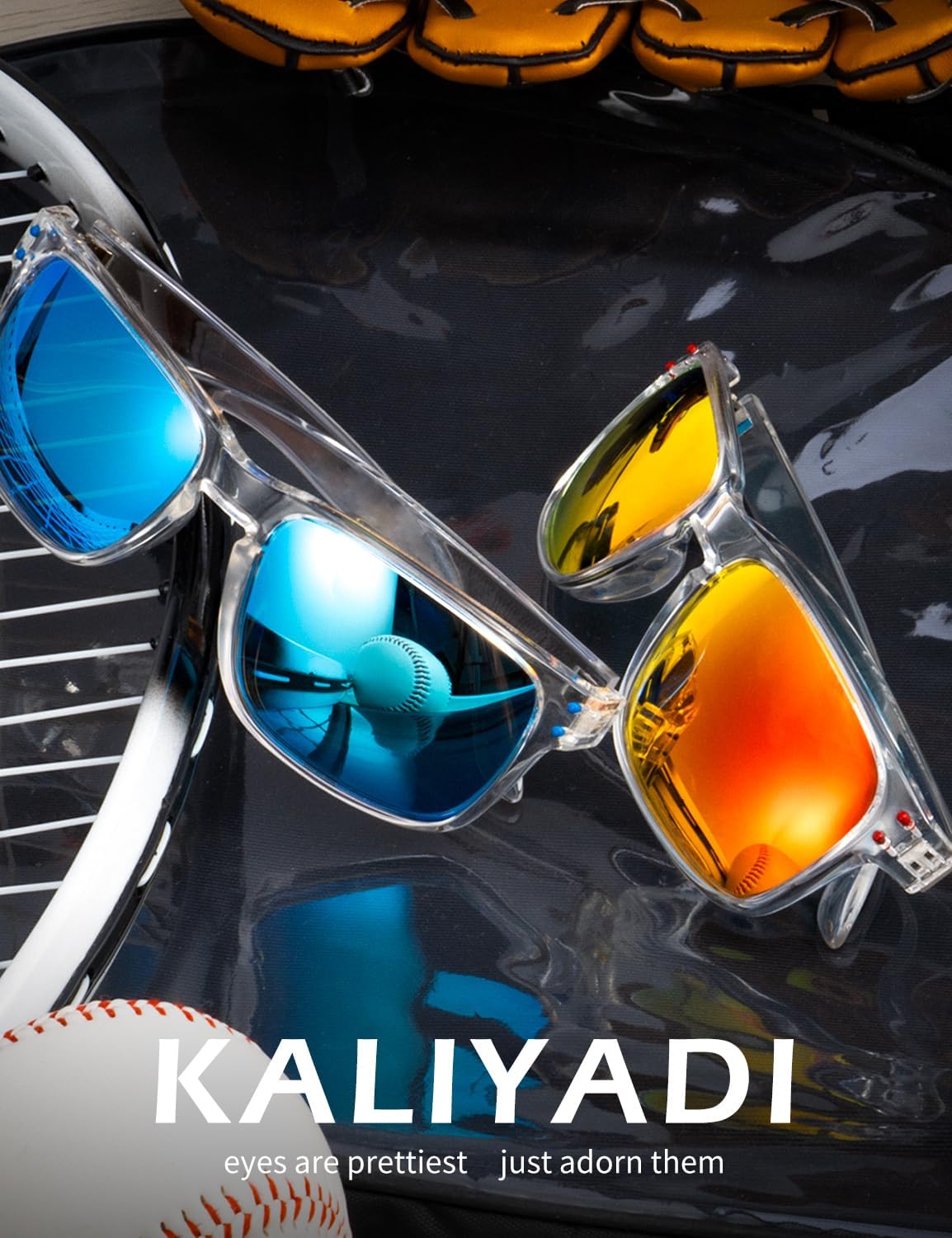 KALIYADI Mens Sun-Glasses Polarized Sunglasses-Men: Classic Sunglasses with UV400 Protection for Fishing Golf Driving - Image 5