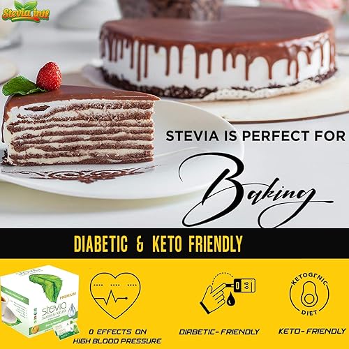 Miniatura 8 de Stevia Intl Organic Stevia Powder Edulcorante de stevia totalmente natural mejor para sustituto del azúcar altamente concentrado y extracto de