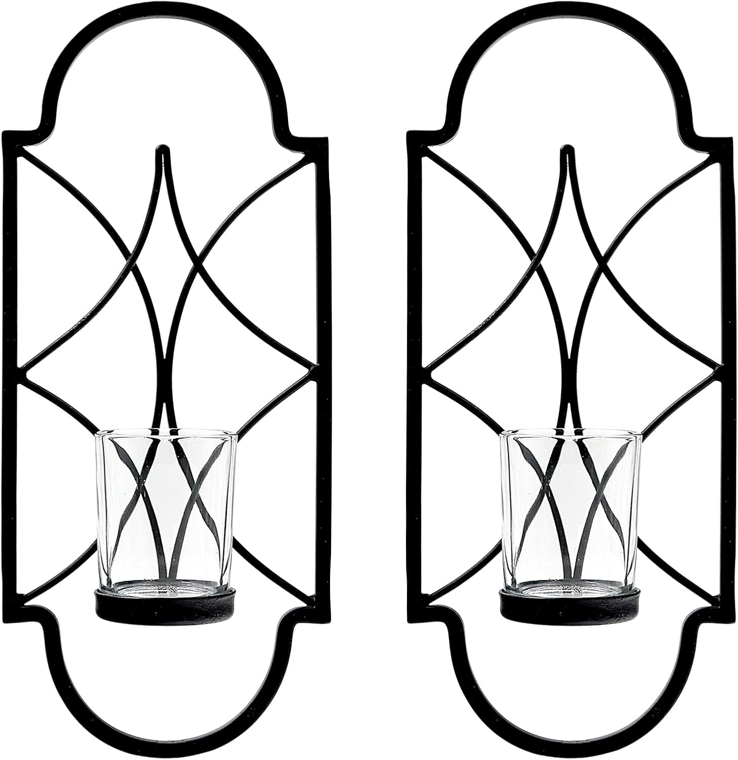 Hosley Set of 2 12 Inch High Iron...