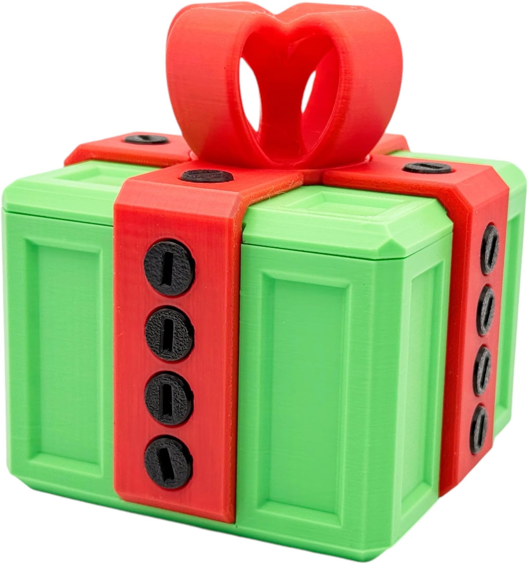 The Annoying Gift Box - The Full Size Viral Gift That Adds a Twist to Your Celebrations! (Green/Red)