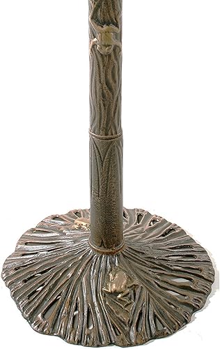 Miniatura 6 de Oakland Living 5065AB Bronce Antiguo Girasol Diseño Aluminio Birdbath