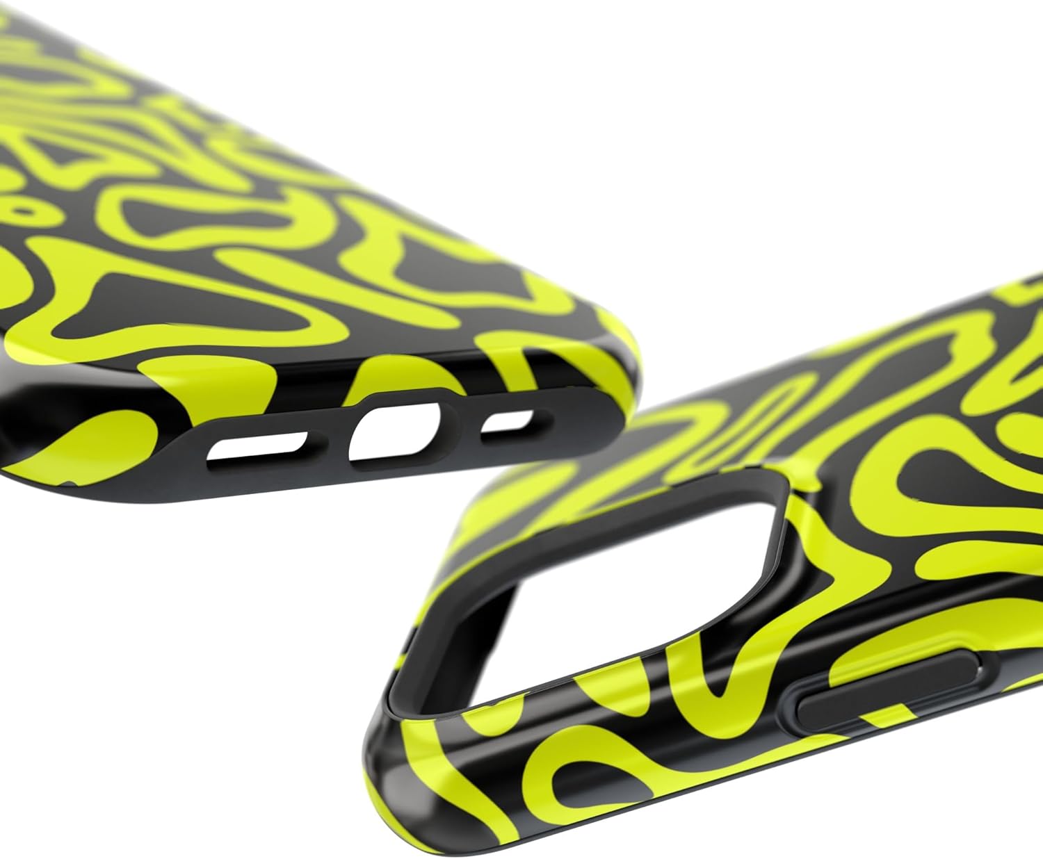 Magnetic Tough Phone Case for Formula Racing. Compatible with All iPhone 16 15 14 13 Series | Best Gift for Racing Fans | Night Racing Design