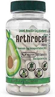 EVO ASU 300 mg Vegan Joint Comfort & Mobility Support Supplement – Clinically Evaluated, Made in USA Plant-Based Formula, Glucosamine Alternative, 60 Capsules (2 Months)