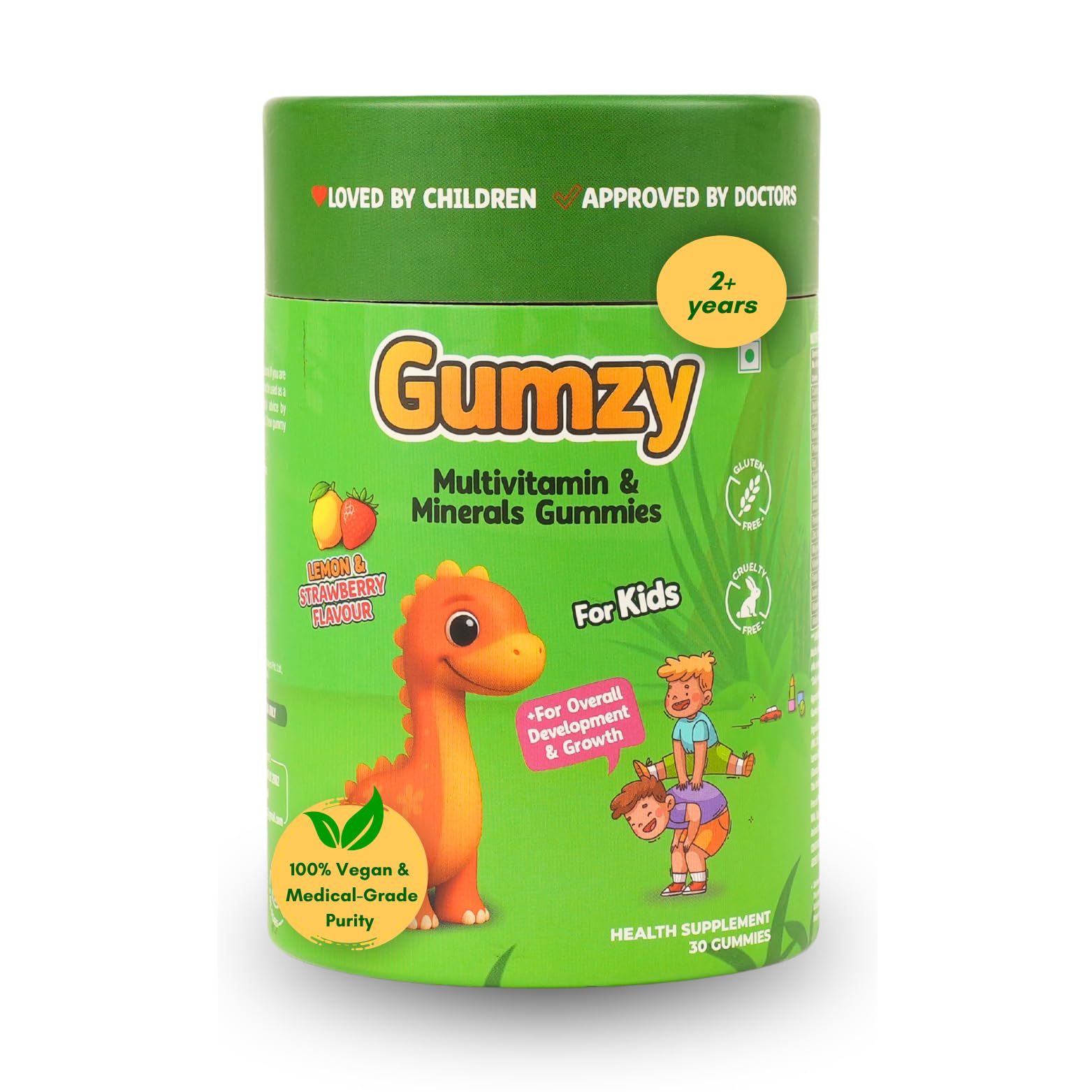 邦楽 VULGARITY KIDS GISM Gumzy Kids Multivitamin Gummies | Vitamins & Minerals for Growth