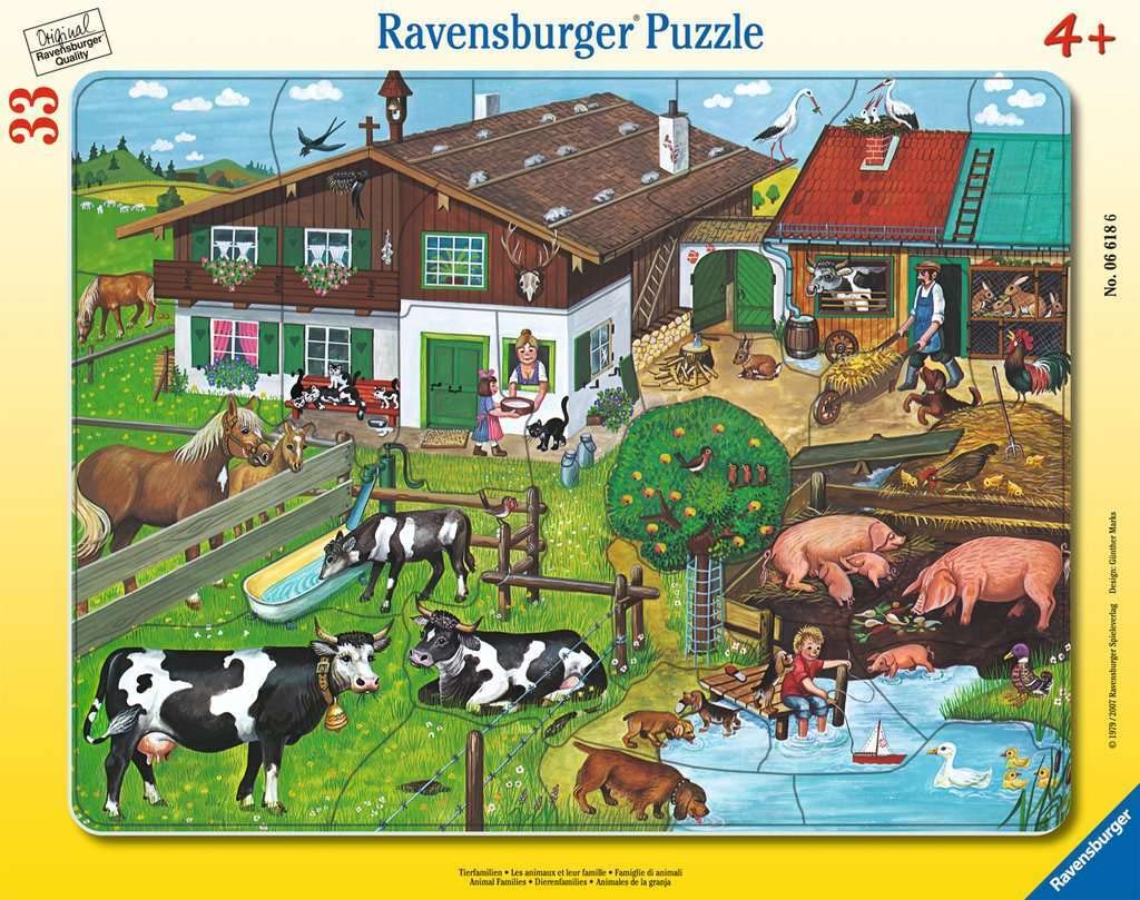 Ravensburger Animals and families 30-3