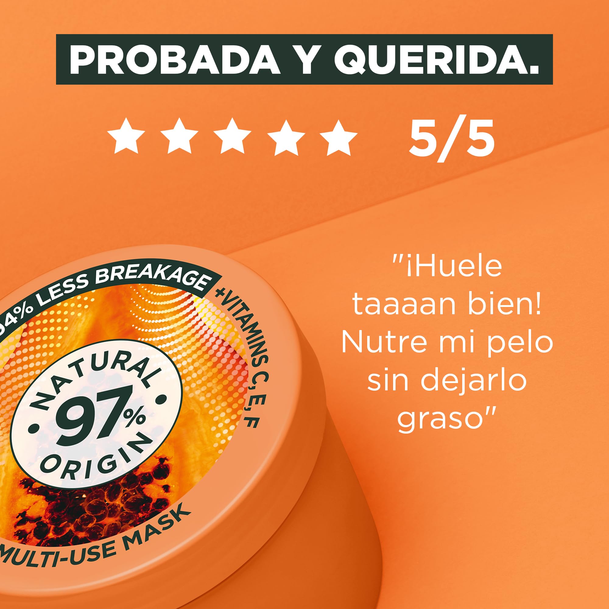 Garnier Fructis Hair Food Papaya Champú Acondicionador Mascarilla Reparación Cabello Dañado 350ml 400ml