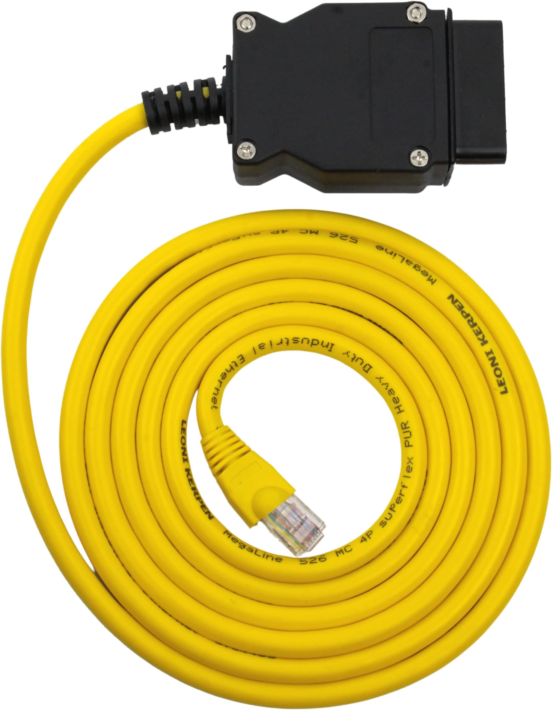 OHP ENET OBD Cable for BMW ICOM E-SYS ISTA | Bootmod3 Bimmercode OBD2 | Coding F-Series | 5 Feet