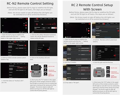 Miniatura 3 de BTG Air 3 Drone Airdrop - Gotero de carga útil compatible con DJI Air 3 Drone Payload Release Dropper Payload Payload Propuesta de boda Entrega
